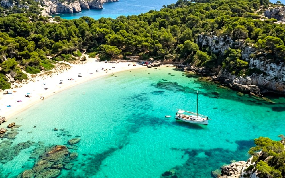 Playas y calas de aguas turquesas