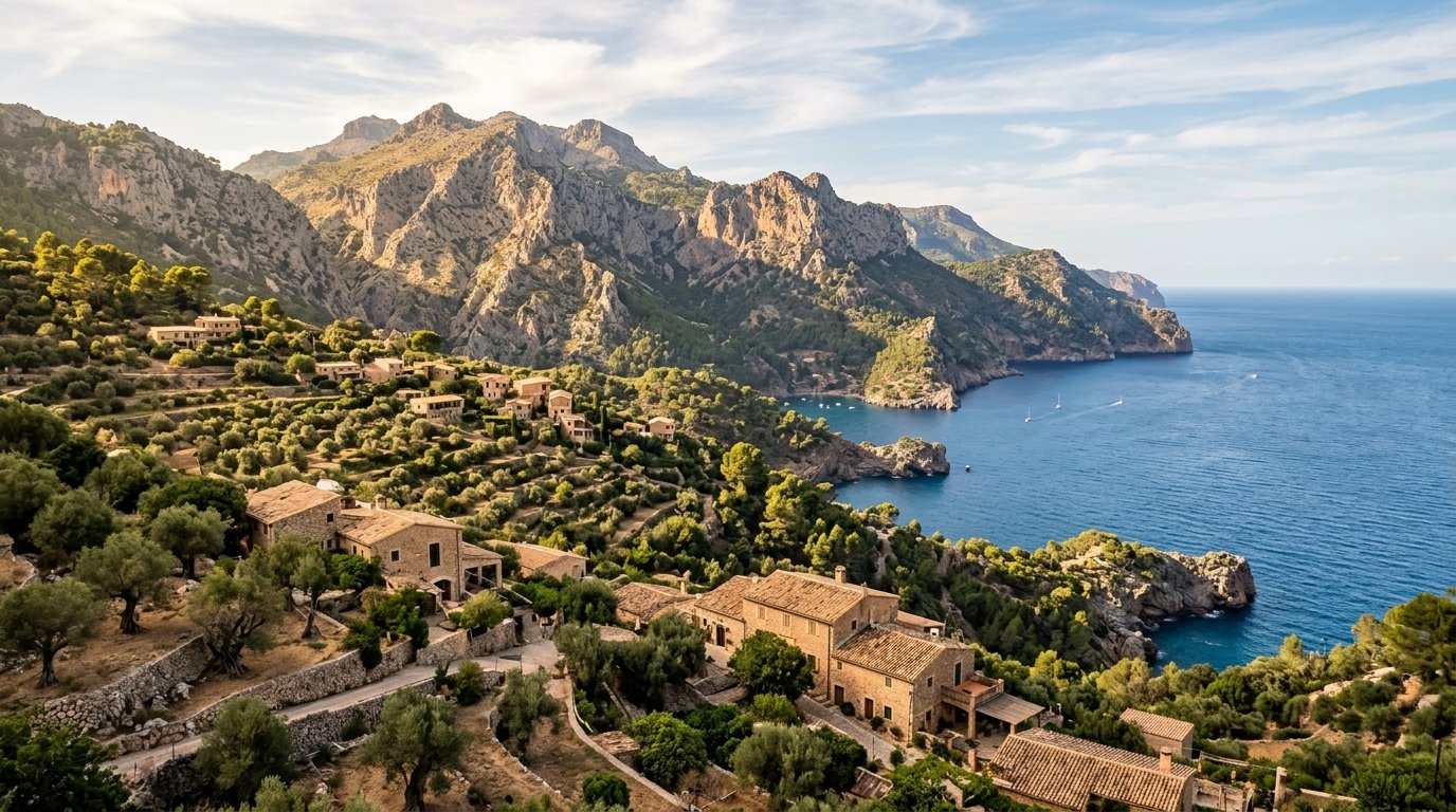 Panorámica de la Serra de Tramuntana